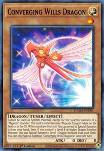 Converging Wills Dragon - DAMA-EN001 - Common - 1st Edition