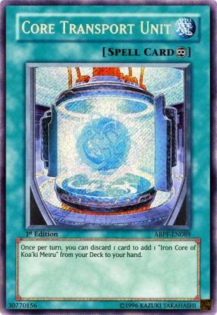 Core Transport Unit - ABPF-EN089 - Secret Rare - 1st Edition