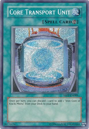 Core Transport Unit - ABPF-EN089 - Secret Rare - Unlimited