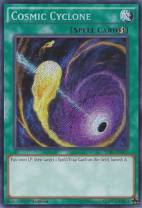 Cosmic Cyclone - TDIL-EN065 - Secret Rare - 1st Edition