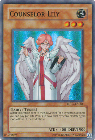 Counselor Lily - TDGS-EN081 - Super Rare - Unlimited