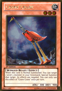 Crane Crane - PGLD-EN042 - Gold Rare - 1st Edition