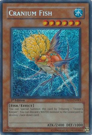 Cranium Fish - TAEV-EN083 - Secret Rare - 1st Edition