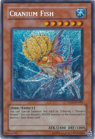 Cranium Fish - TAEV-EN083 - Secret Rare - Unlimited