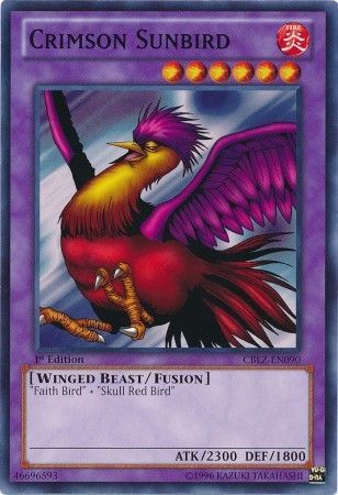 Crimson Sunbird - CBLZ-EN090 - Common - 1st Edition