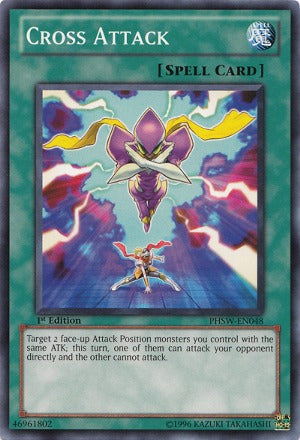 Cross Attack - SP14-EN032 - Starfoil Rare - 1st Edition