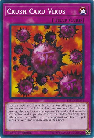 Crush Card Virus - LEDD-ENA31 - Common - 1st Edition