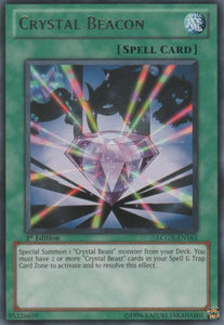 Crystal Beacon - LCGX-EN163 - Rare - 1st Edition