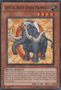 Crystal Beast Amber Mammoth - LCGX-EN159 - Common - 1st Edition