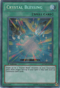 Crystal Blessing - RYMP-EN050 - Secret Rare - 1st Edition