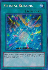 Crystal Blessing - RYMP-EN050 - Secret Rare - Unlimited