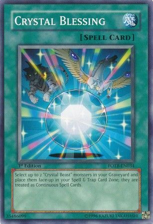 Crystal Blessing - FOTB-EN034 - Common - 1st Edition