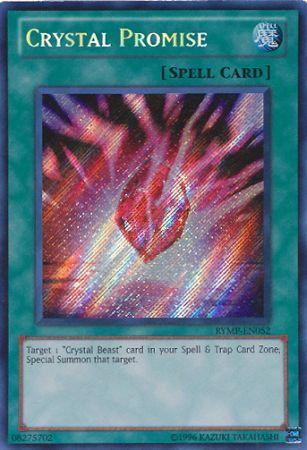 Crystal Promise - RYMP-EN052 - Secret Rare - Unlimited