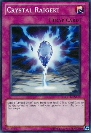 Crystal Raigeki - RYMP-EN055 - Super Rare - Unlimited