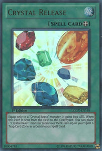 Crystal Release - LCGX-EN169 - Ultra Rare - 1st Edition