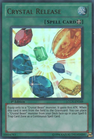 Crystal Release - LCGX-EN169 - Ultra Rare - 1st Edition