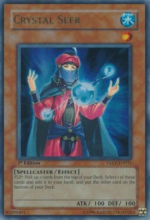 Crystal Seer - TAEV-EN031 - Ultra Rare - 1st Edition