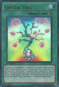 Crystal Tree - LCGX-EN170 - Ultra Rare - 1st Edition