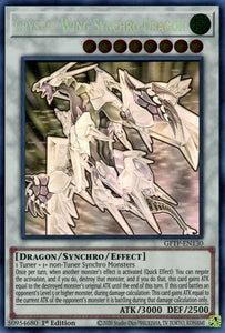 Crystal Wing Synchro Dragon - GFTP-EN130 - Ghost Rare - 1st Edition