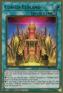 Cursed Eldland - MGED-EN048 - Premium Gold Rare - 1st Edition