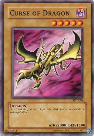 Curse of Dragon - SDY-008 - Common - Unlimited