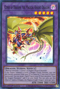 Curse of Dragon, the Magical Knight Dragon - DIFO-EN097 - Super Rare - 1st Edition