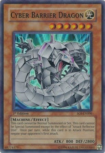 Cyber Barrier Dragon - SOI-EN006 - Super Rare - 1st Edition