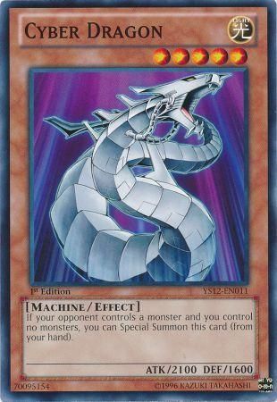 Cyber Dragon - YS12-EN011 - Common - 1st Edition