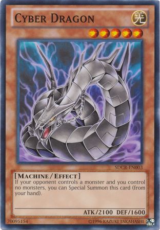 Cyber Dragon (Black) - SDCR-EN003 - Common - Unlimited