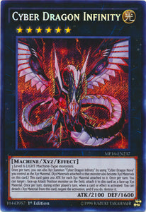 Cyber Dragon Infinity - MP16-EN237 - Secret Rare - 1st Edition