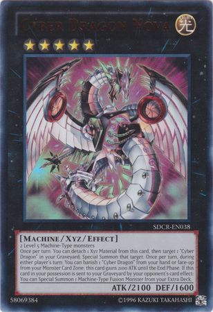 Cyber Dragon Nova - SDCR-EN038 - Ultra Rare - Unlimited