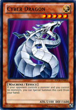 Cyber Dragon (White) - SDCR-EN003 - Common - Unlimited