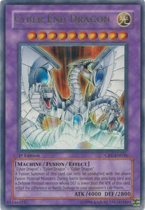 Cyber End Dragon - CRV-EN036 - Ultra Rare - 1st Edition