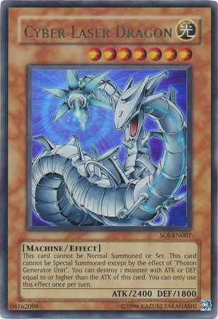 Cyber Laser Dragon - SOI-EN007 - Ultra Rare - Unlimited