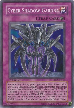 Cyber Shadow Gardna - CDIP-EN058 - Super Rare - 1st Edition