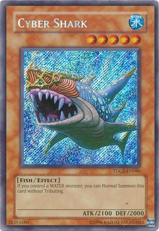 Cyber Shark - TDGS-EN086 - Secret Rare - Unlimited