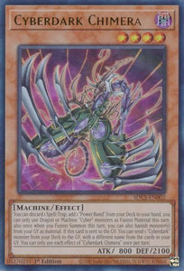 Cyberdark Chimera - SDCS-EN002 - Ultra Rare - 1st Edition