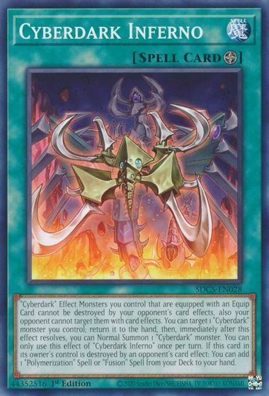 Cyberdark Inferno - SDCS-EN028 - Common - 1st Edition