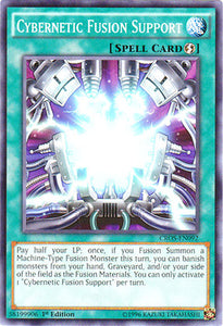 Cybernetic Fusion Support - CROS-EN092 - Common - 1st Edition