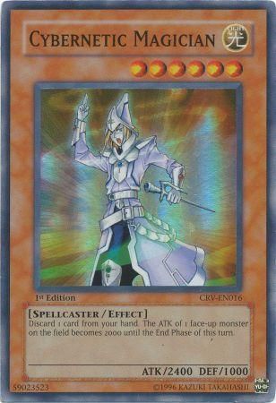 Cybernetic Magician - CRV-EN016 - Super Rare - 1st Edition