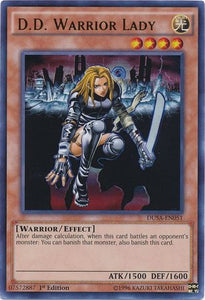 D.D. Warrior Lady - DUSA-EN051 - Ultra Rare - 1st Edition