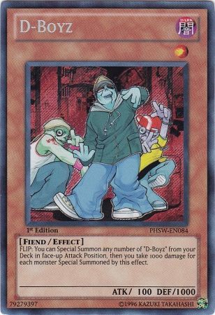 D-Boyz - PHSW-EN084 - Secret Rare - 1st Edition