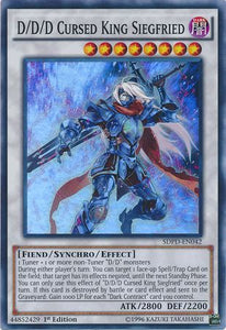 D/D/D Cursed King Siegfried - SDPD-EN042 - Super Rare - 1st Edition