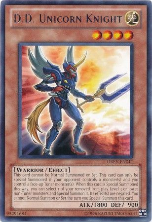 D.D. Unicorn Knight - DREV-EN011 - Rare - Unlimited