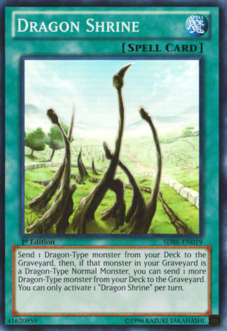 Dragon Shrine - SDBE-EN019 - Super Rare - Unlimited