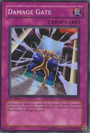 Damage Gate - TSHD-EN070 - Super Rare - 1st Edition