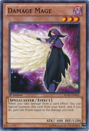 Damage Mage - REDU-EN002 - Common - 1st Edition