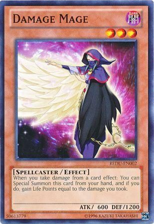 Damage Mage - REDU-EN002 - Common - Unlimited