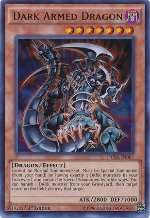 Dark Armed Dragon - DUSA-EN067 - Ultra Rare - 1st Edition