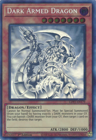 Dark Armed Dragon - GFP2-EN179 - Ghost Rare - 1st Edition